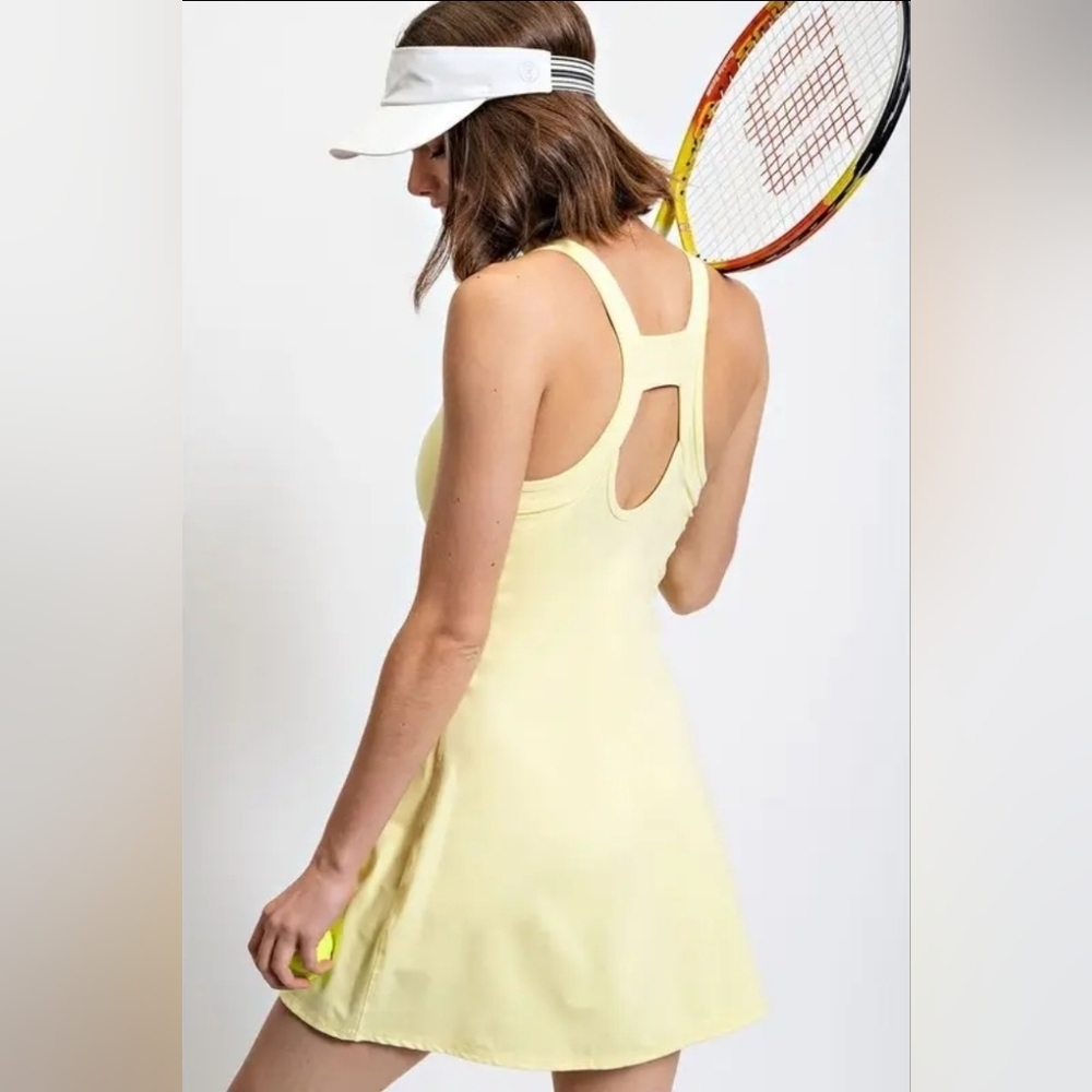 Butter Soft Tennis Romper Dress